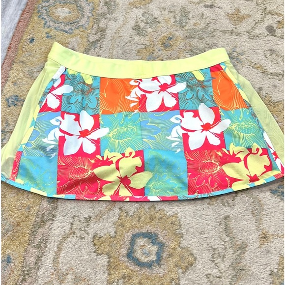 🏃‍♀️Brooks,What A Design!Athletic & Running Skort,Banding Around Thighs, EUC, L - Picture 3 of 9